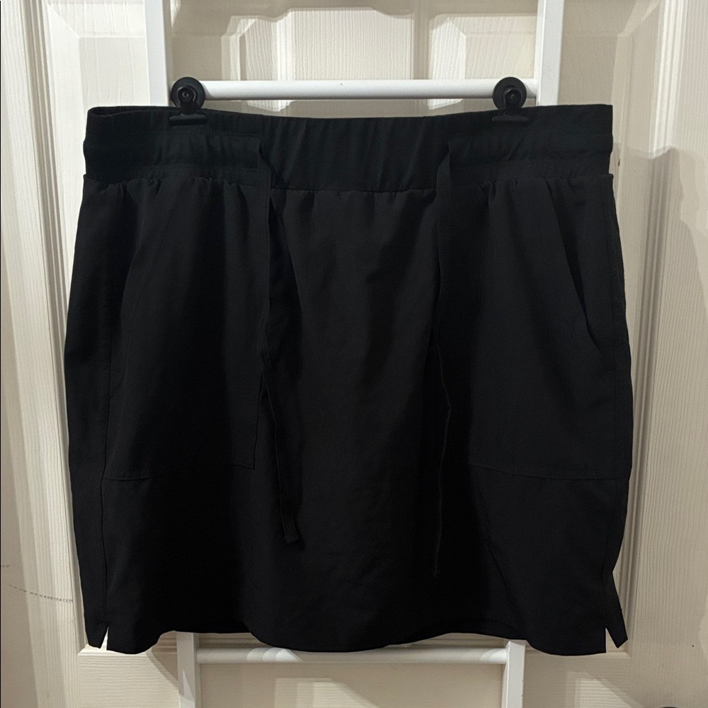 Black Skort with Pockets